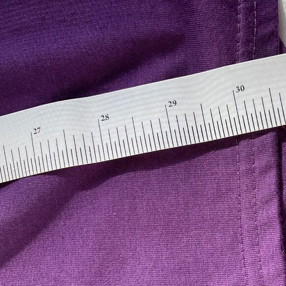 Pretty Purple Button Down Tunic Size XL - Picture 9 of 11